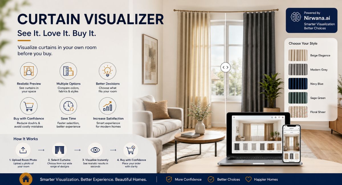 Curtain Visualizer: The Smarter Way to Choose Curtains Before You Buy