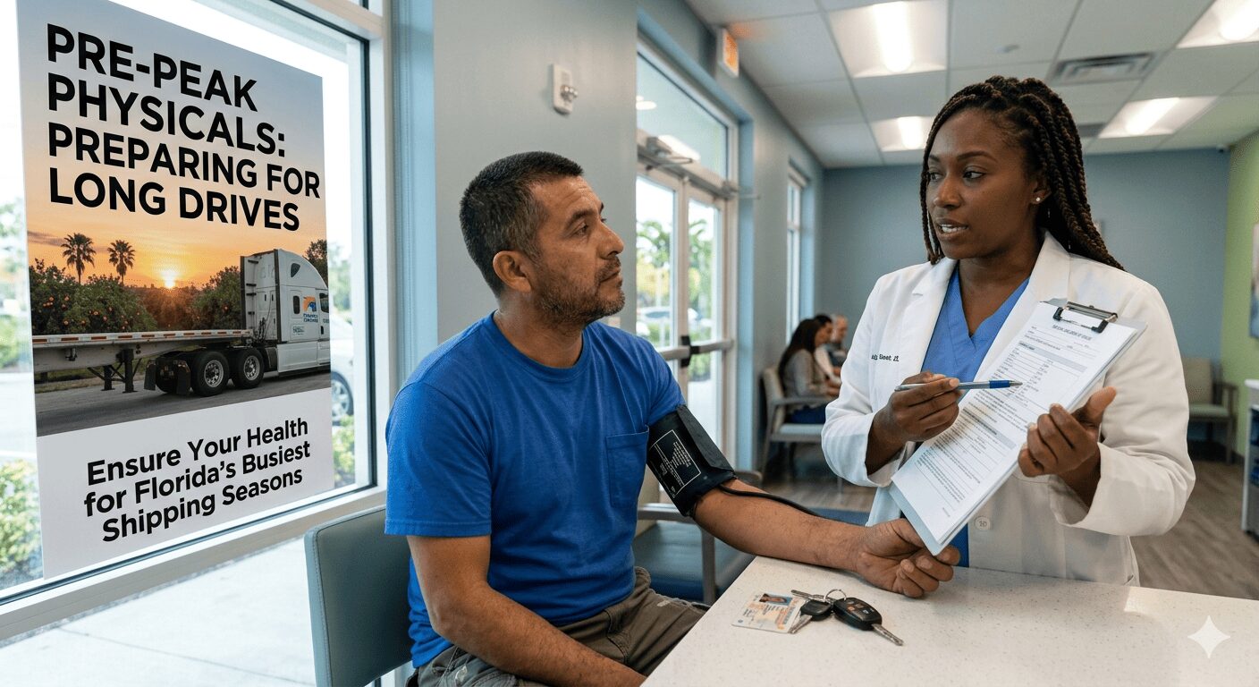 Why Are More Florida Truck Drivers Scheduling Physicals Before Peak Driving Seasons?