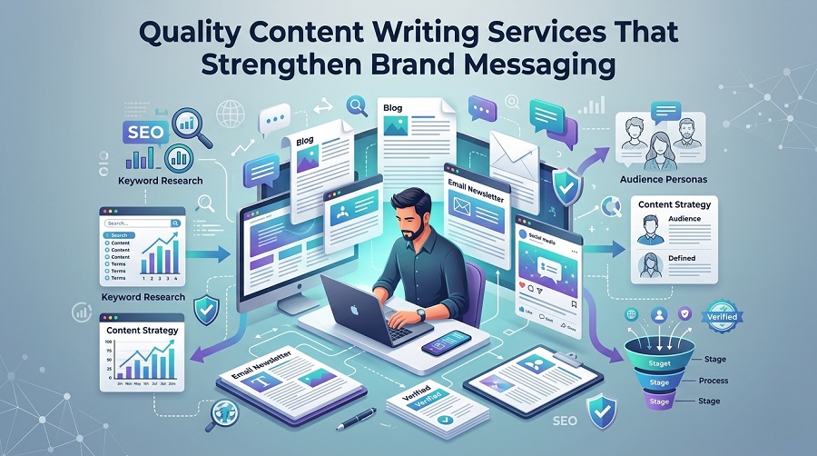 Quality Content Writing Services That Strengthen Brand Messaging