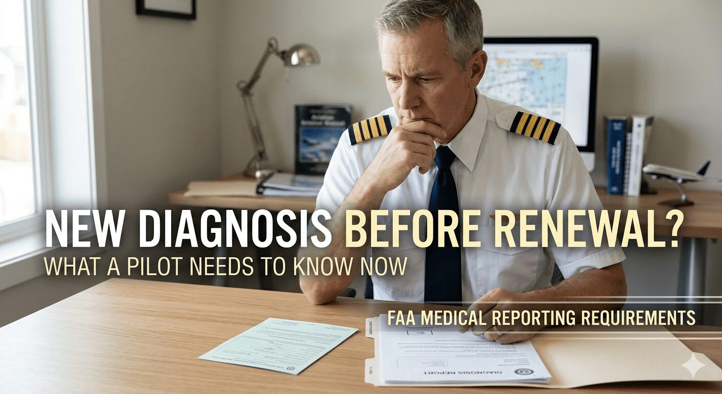 Can a New Diagnosis Affect Your FAA Medical Certificate Before Renewal?