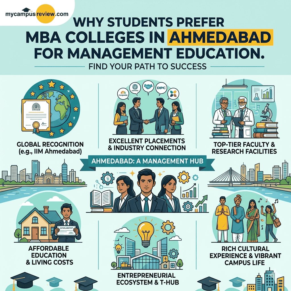 Why Students Prefer MBA Colleges In Ahmedabad For Management Education?