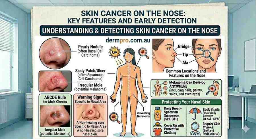 Skin Cancer on Nose: Treatment, Procedure and Aftercare