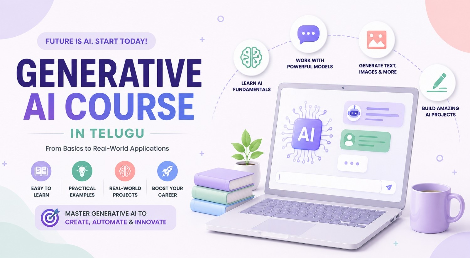 Generative AI Course in Telugu for Students and Working Professionals