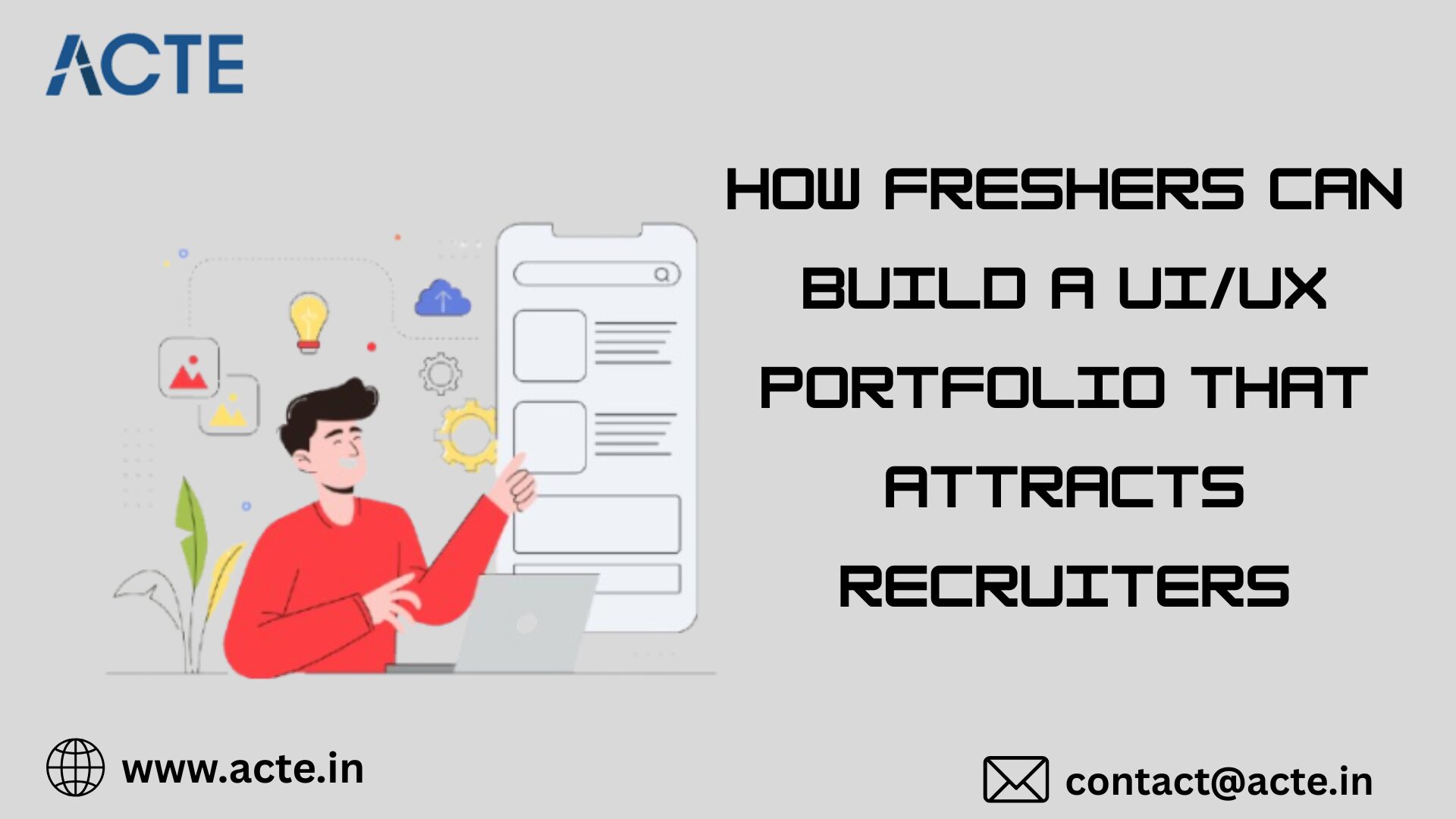 From Beginner to Job-Ready: Crafting a UI/UX Portfolio That Works
