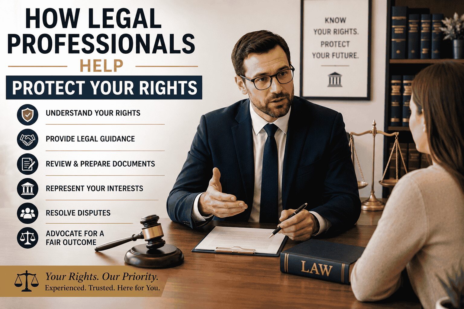 How Legal Professionals Help Protect Your Rights