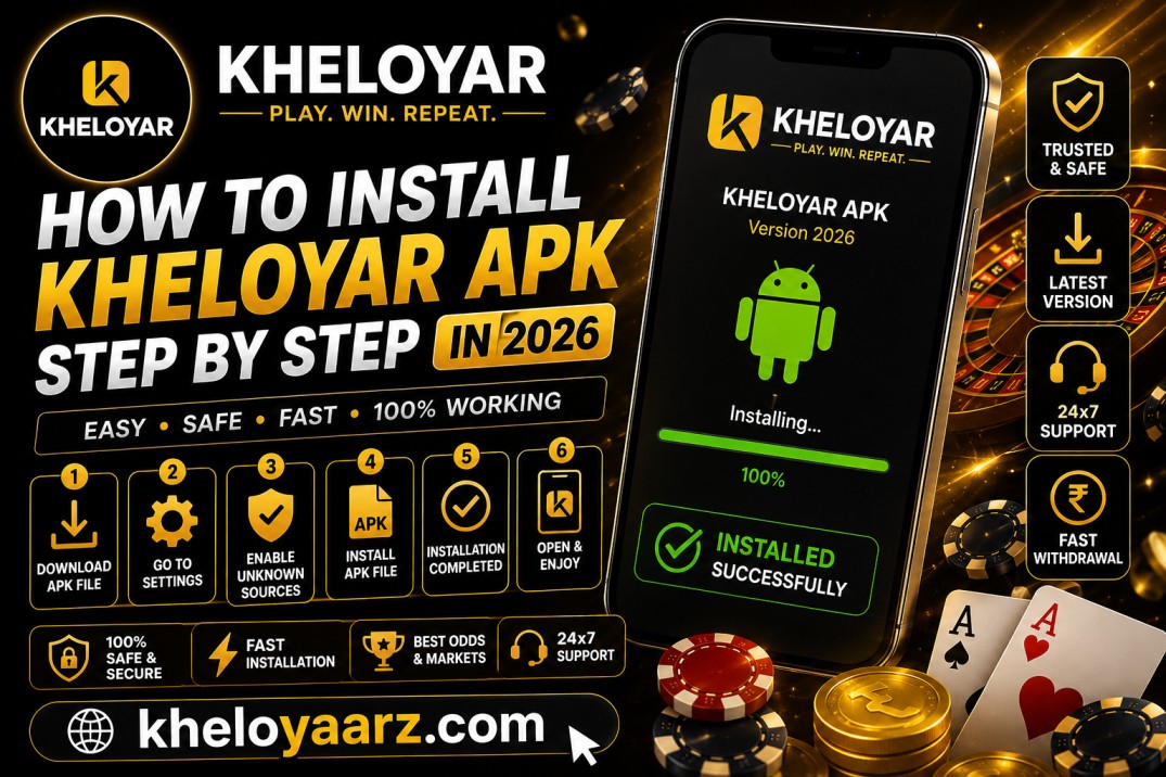 How to Install Kheloyar APK Step by Step in 2026