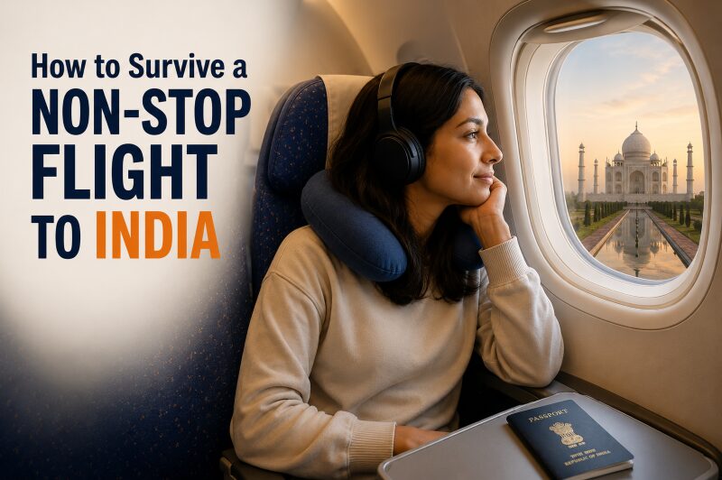 How to Survive a 16-Hour Non-Stop Flight to India Without Losing Your Mind