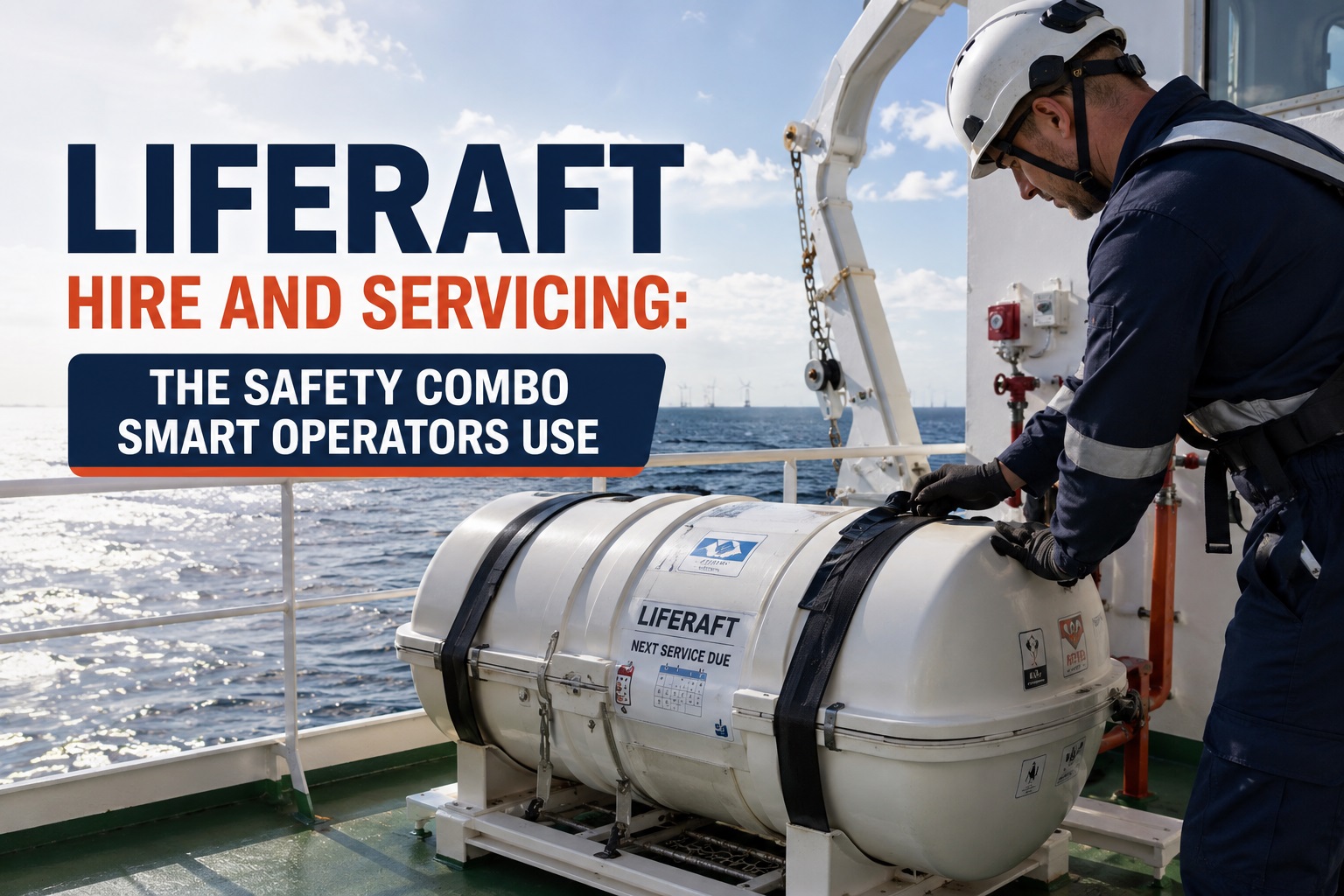 Liferaft Hire and Servicing: The Safety Combo Smart Operators Use