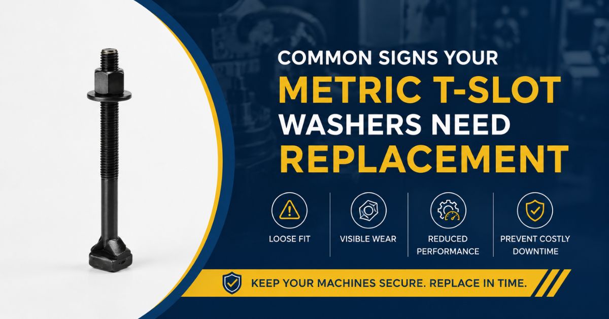 Common Signs Your Metric T-Slot Washers Need Replacement