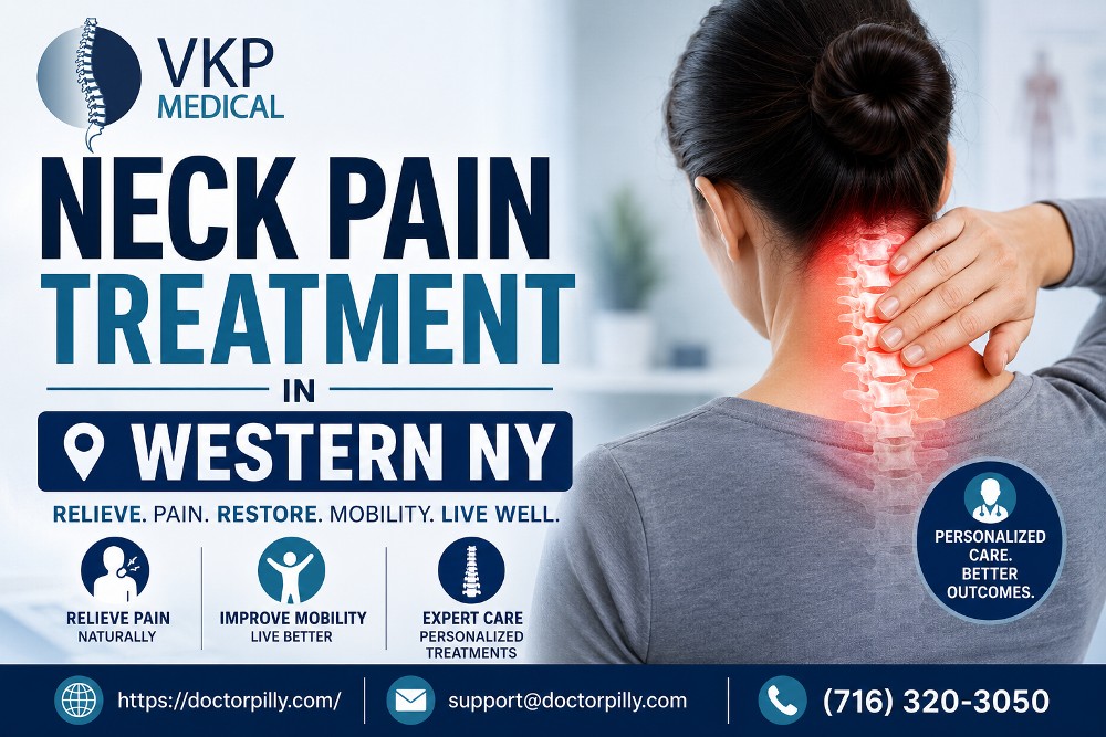 Neck Pain Treatment in Western NY for Busy Adults