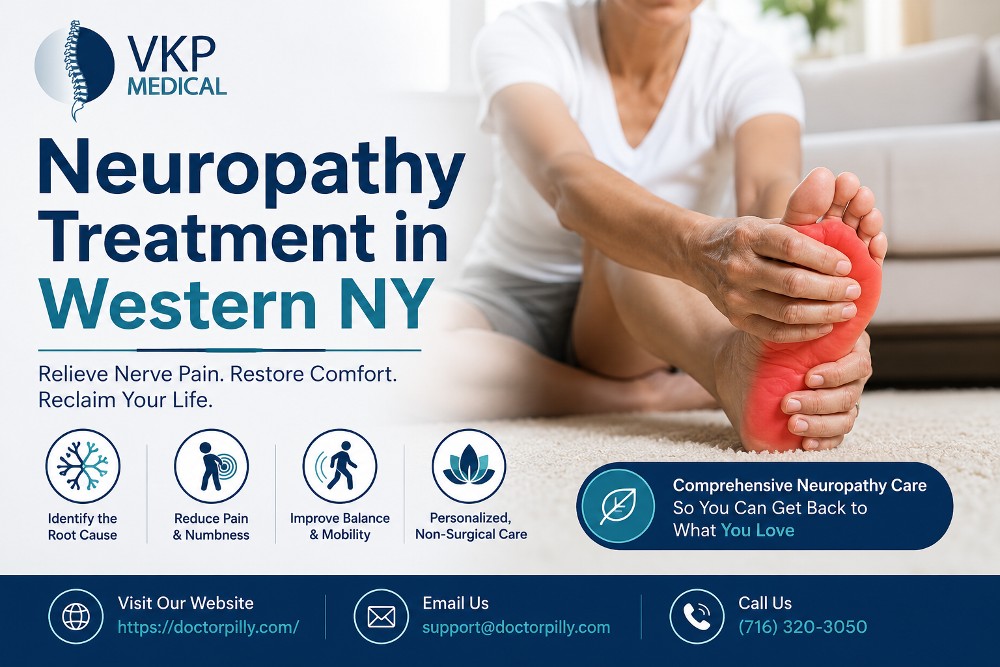 Neuropathy Treatment in Western NY for Lasting Relief