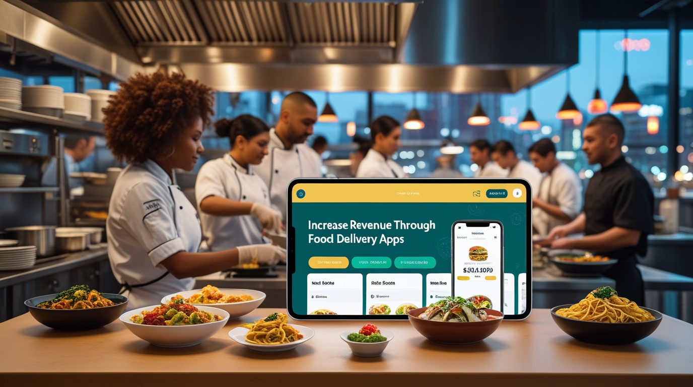 How Restaurants Can Increase Revenue Through Food Delivery Apps