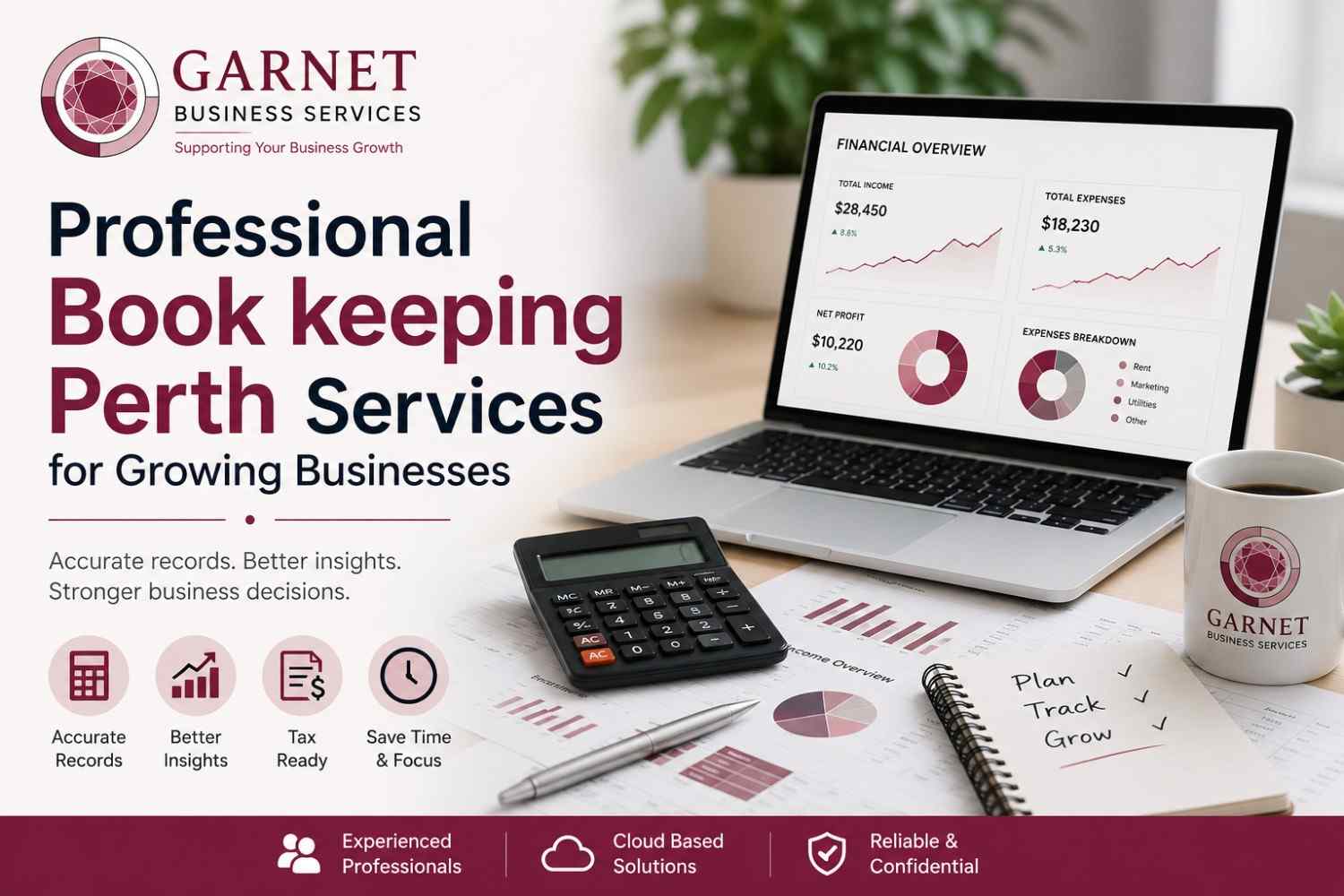 Professional Book keeping Perth Services for Growing Businesses