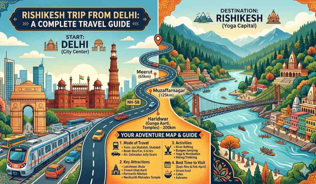 Rishikesh Trip from Delhi: A Complete Travel Guide
