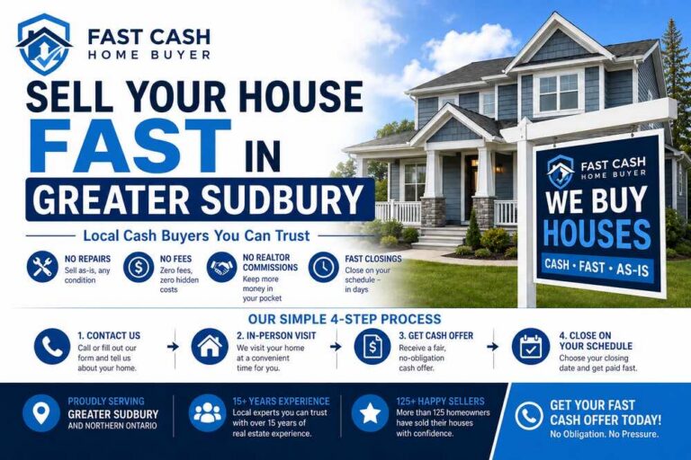 Sell Your House Fast in Greater Sudbury for Any Reason