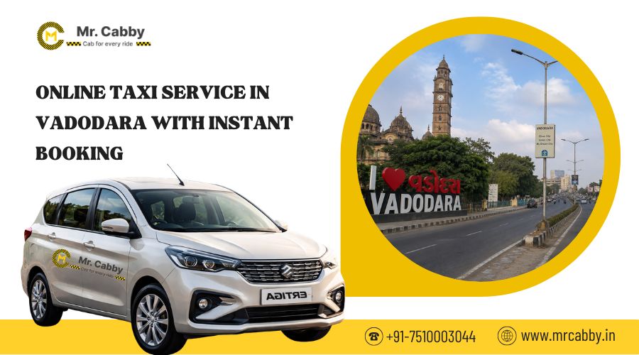 Online Taxi Service in Vadodara with Instant Booking