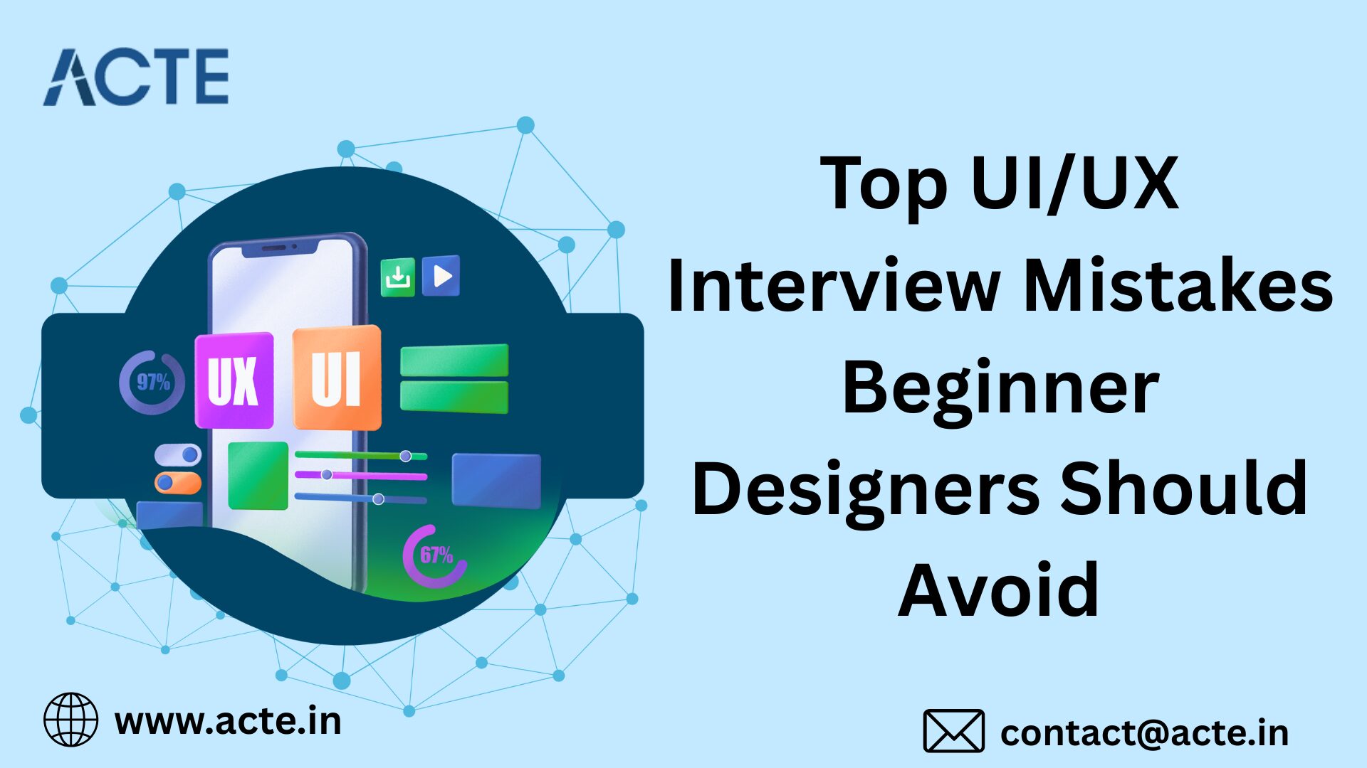 UI/UX Designer Interview Mistakes for Freshers