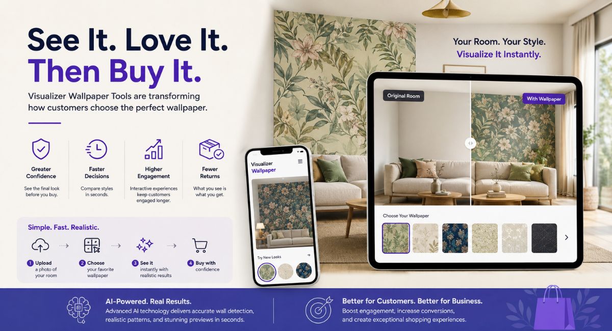 How a Visualizer Wallpaper Tool Is Transforming the Wallpaper Buying Experience