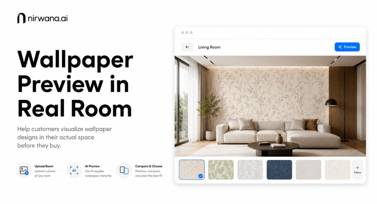 Wallpaper Preview in Real Room: A Smarter Way to Choose the Perfect Design