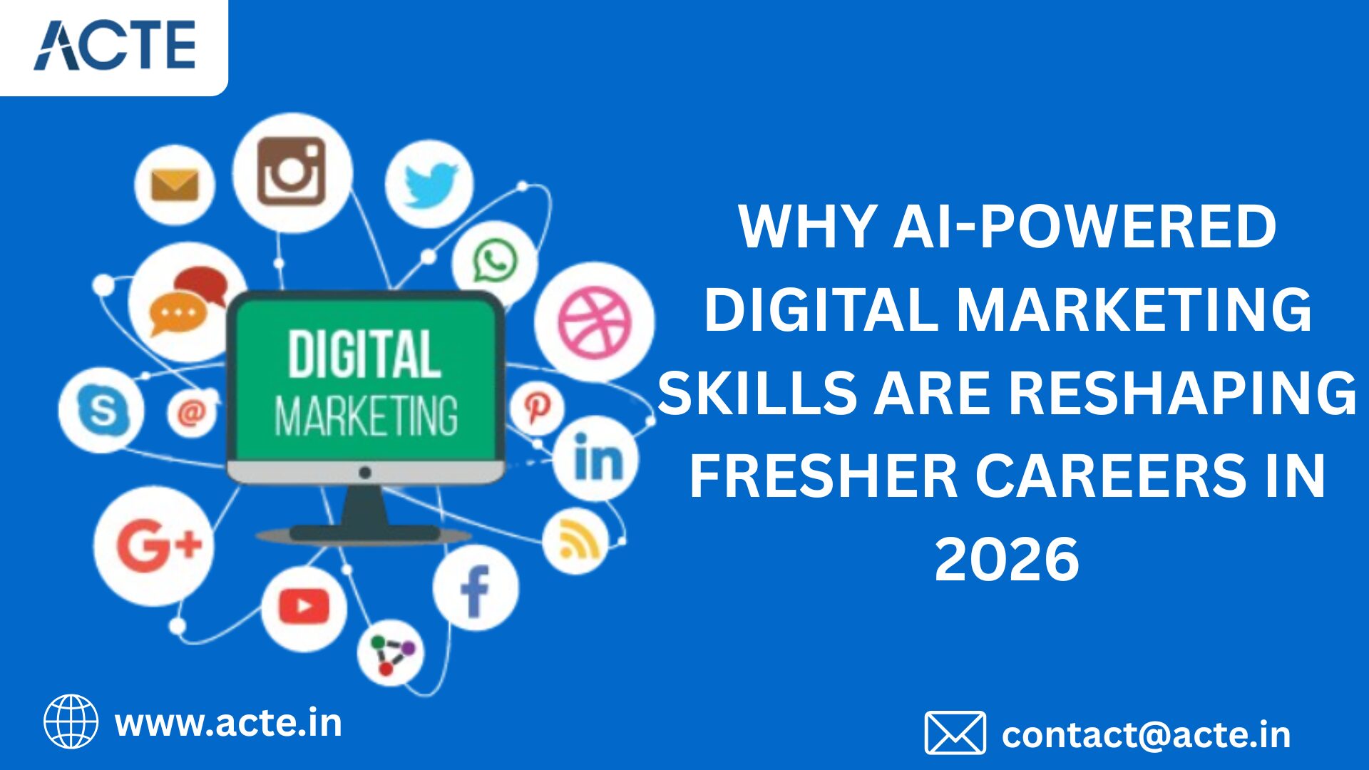 How AI Is Reshaping Entry-Level Digital Marketing Jobs in 2026
