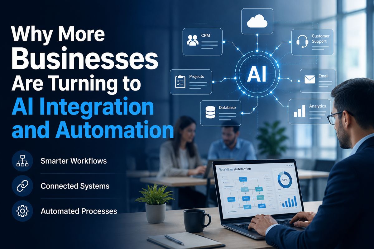 Why More Businesses Are Turning to AI Integration and Automation