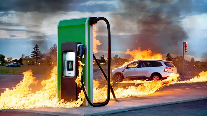 The Hidden Fire Risks of EV Charging Stations and How Businesses Can Prepare