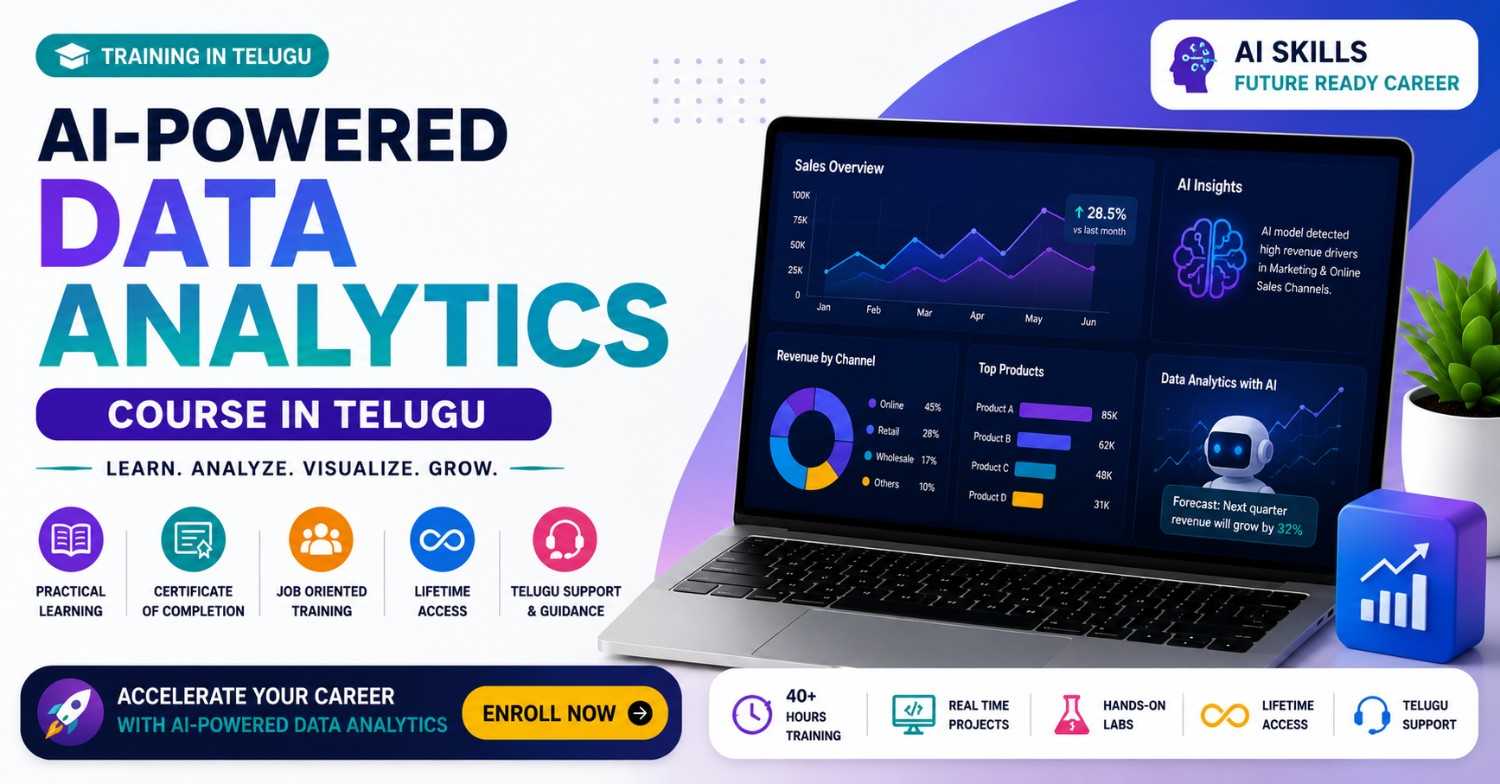 Data Analytics Course in Telugu for Finance and Business Professionals