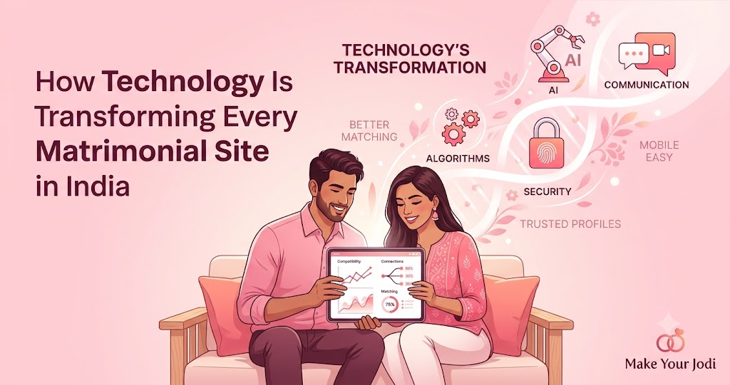 How Technology Is Transforming Every Matrimonial Site in India