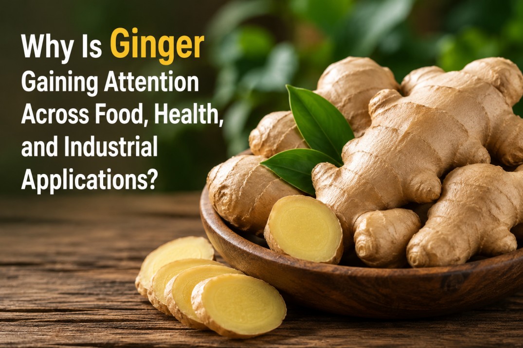 Why Is Ginger Gaining Attention Across Food, Health, and Industrial Applications?