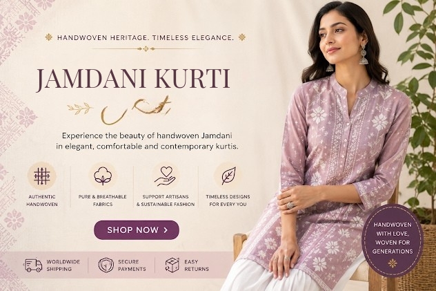 How to Buy an Authentic Jamdani Kurti Without Getting Scammed