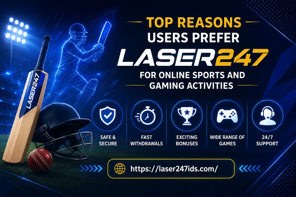 Top Reasons Users Prefer Laser247 for Online Sports and Gaming Activities