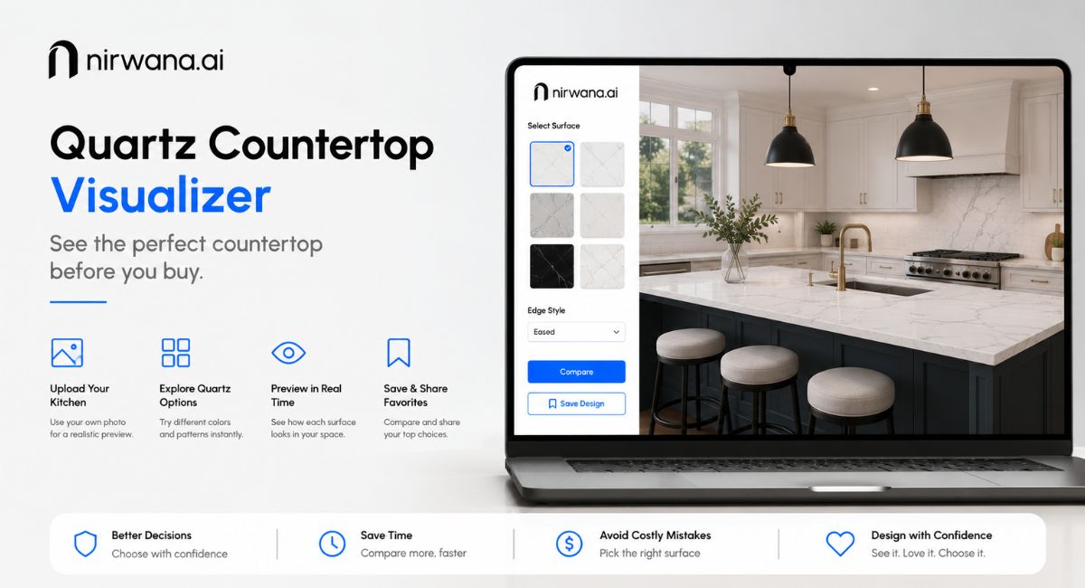 Quartz Countertop Visualizer: See the Perfect Countertop Before You Buy
