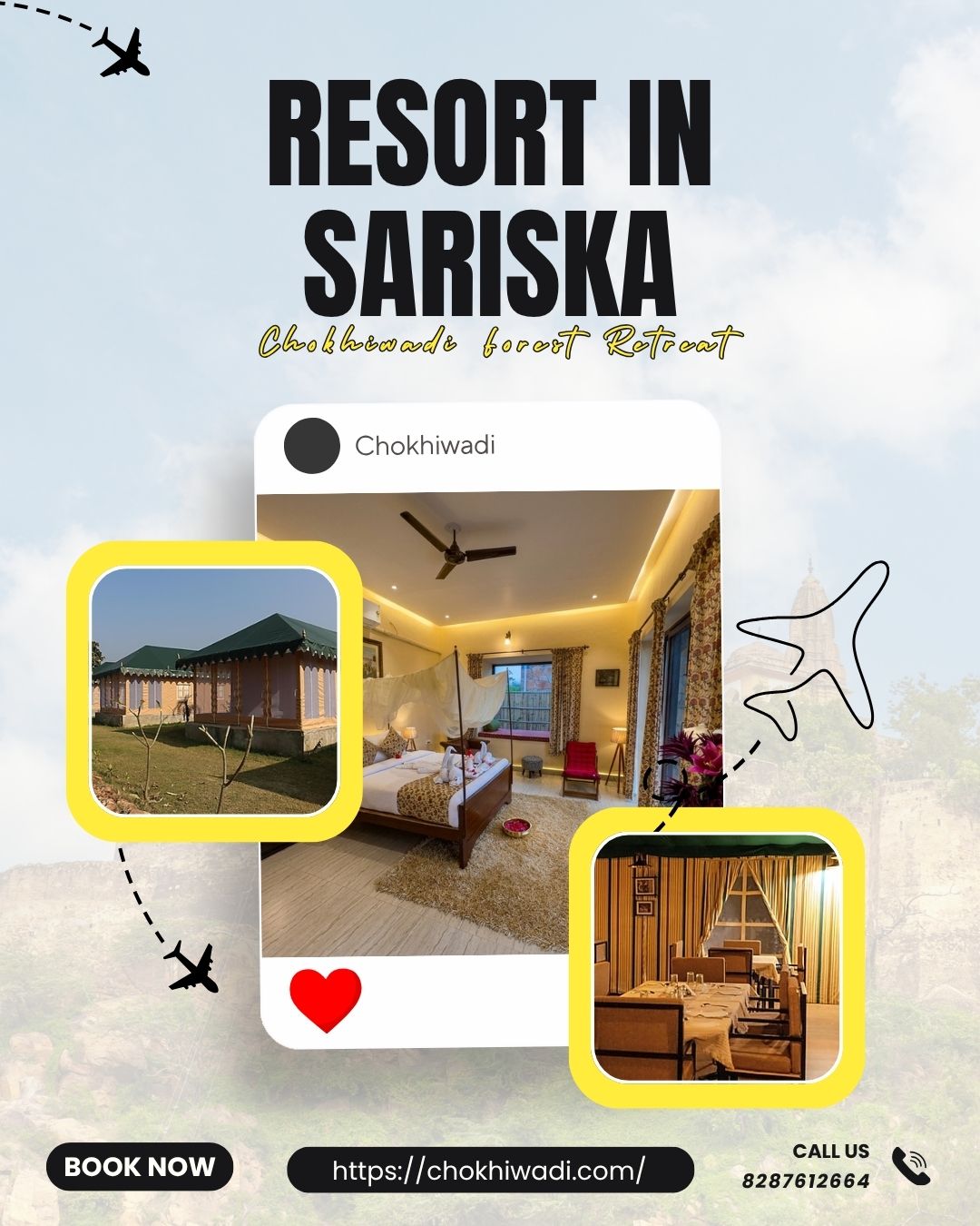 Best Resort In Sariska | Chokhiwadi Forest Retreat