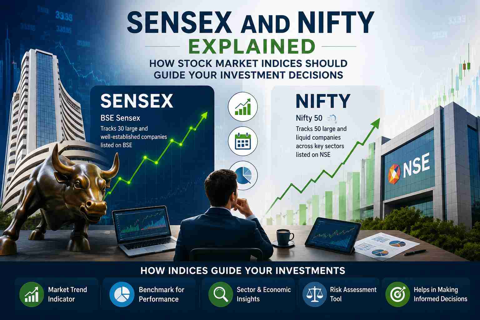 Sensex and Nifty Explained: How Stock Market Indices Should Guide Your Investment Decisions