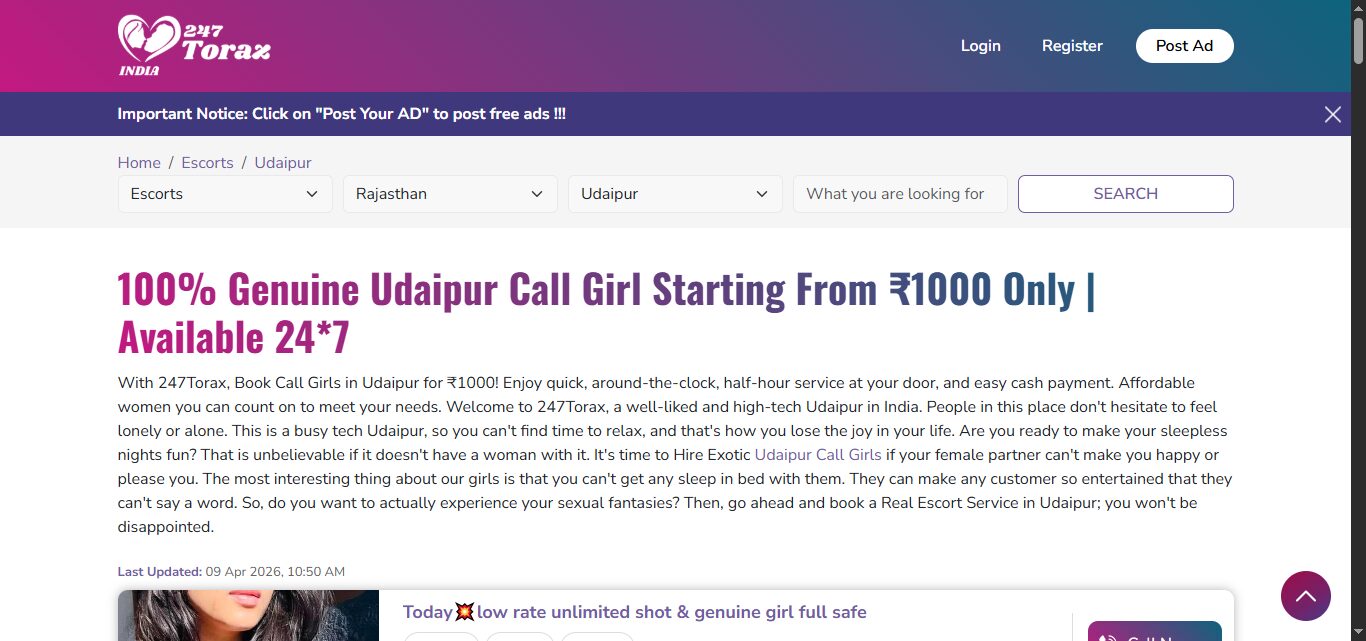 Welcome to 247Torax Call Girls Service on tottaa