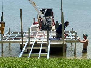 Complete Dock Restoration and Maintenance for homes on Lake Conroe