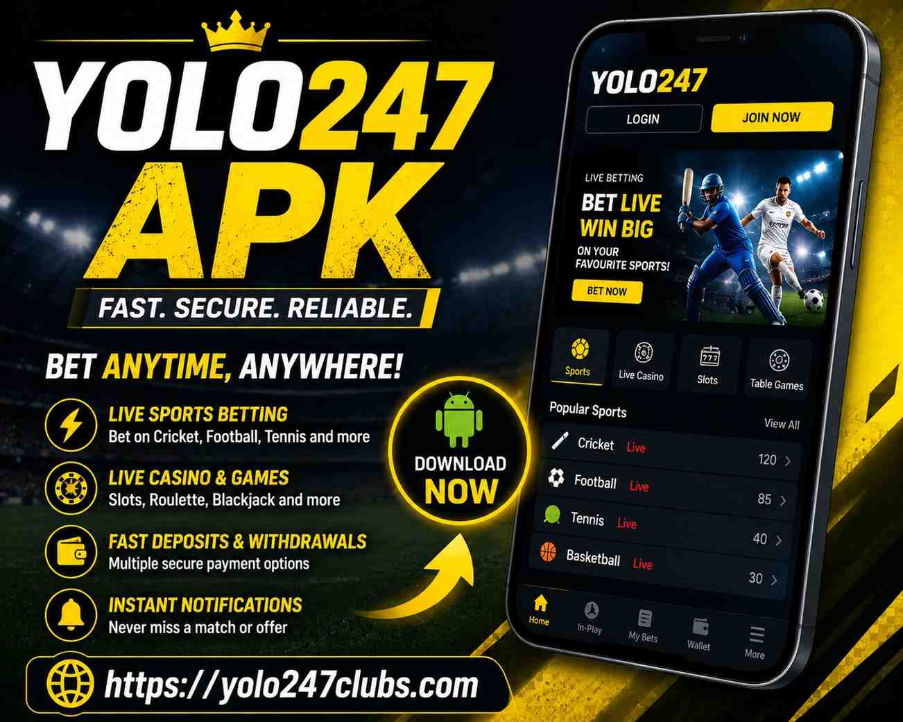 YOLO247 APK – Complete Guide for Sports Betting Beginners and Pro Players