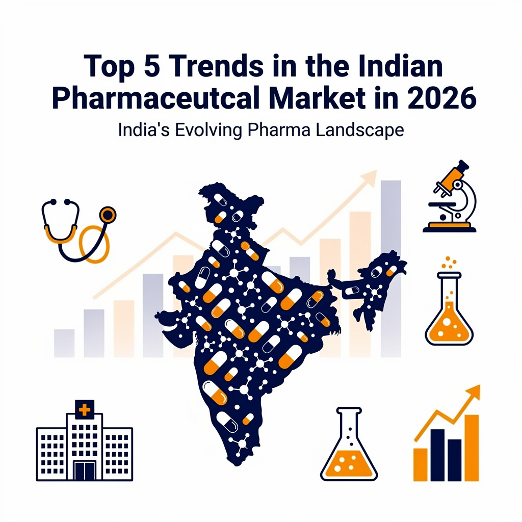 Top 5 trends in the Indian Pharmaceutical Market in 2026.