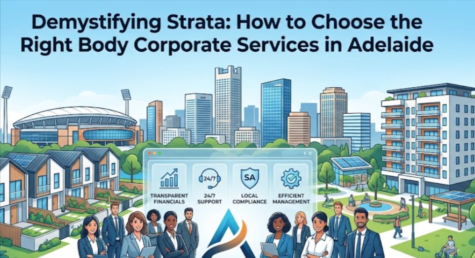 Strata Demystified How to select The Right Body Corporate Services In Adelaide