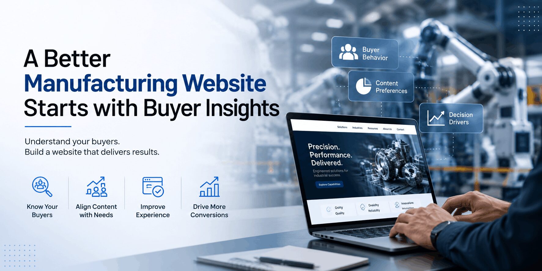 A Better Manufacturing Website Starts with Buyer Insights