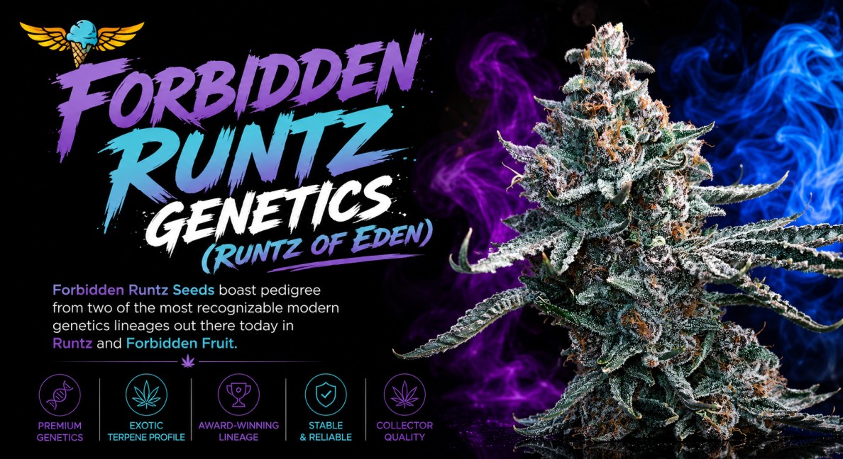 Forbidden Runtz Seeds for Premium Cannabis Genetics in the USA