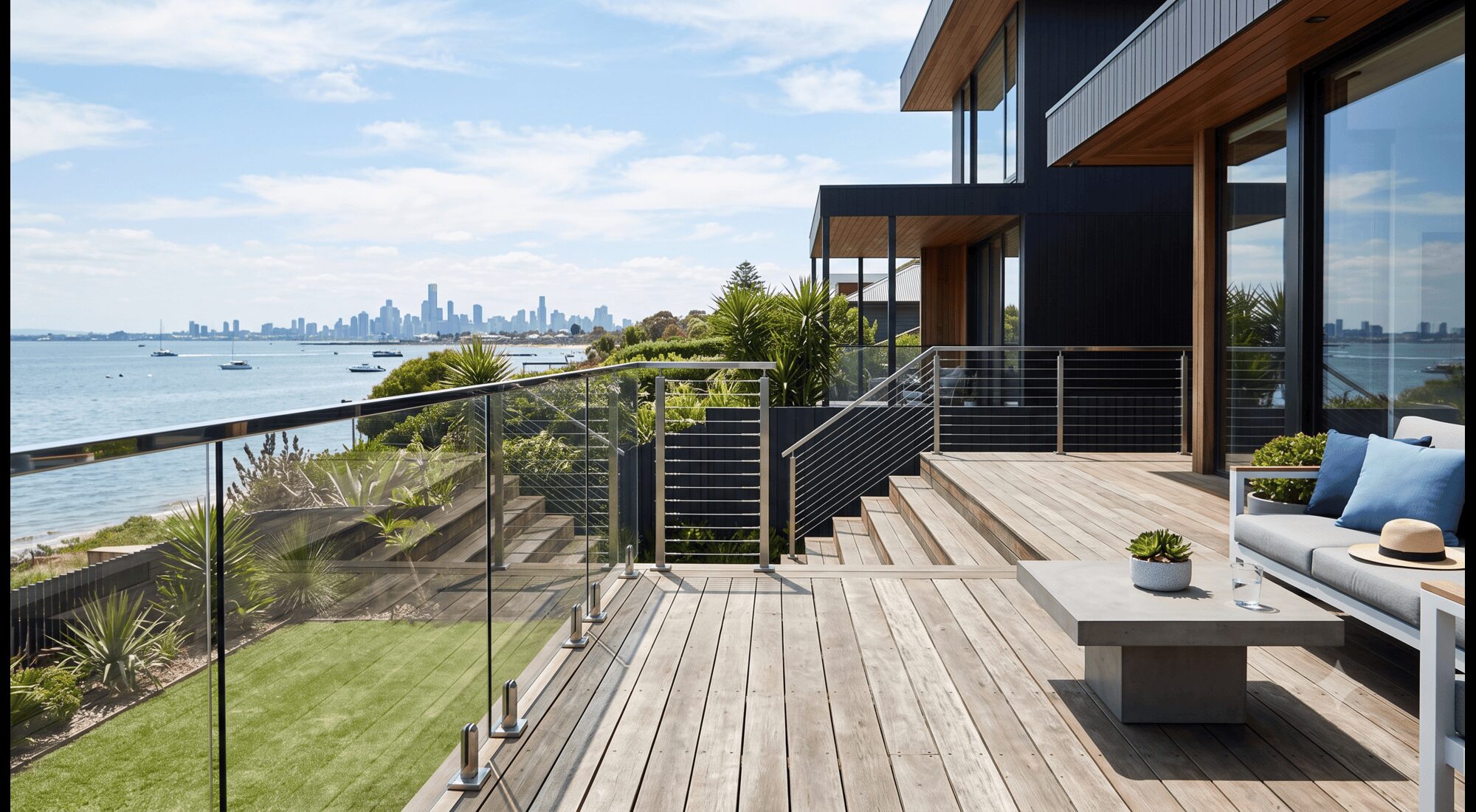 Why Glass Balustrades and Wire Ropes are the Perfect Match to Raise the Bar for Your Melbourne Home