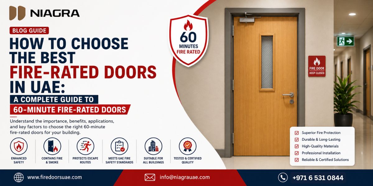 How to Choose the Best Fire-Rated Doors in UAE: A Complete Guide to 60-Minute Fire-Rated Doors