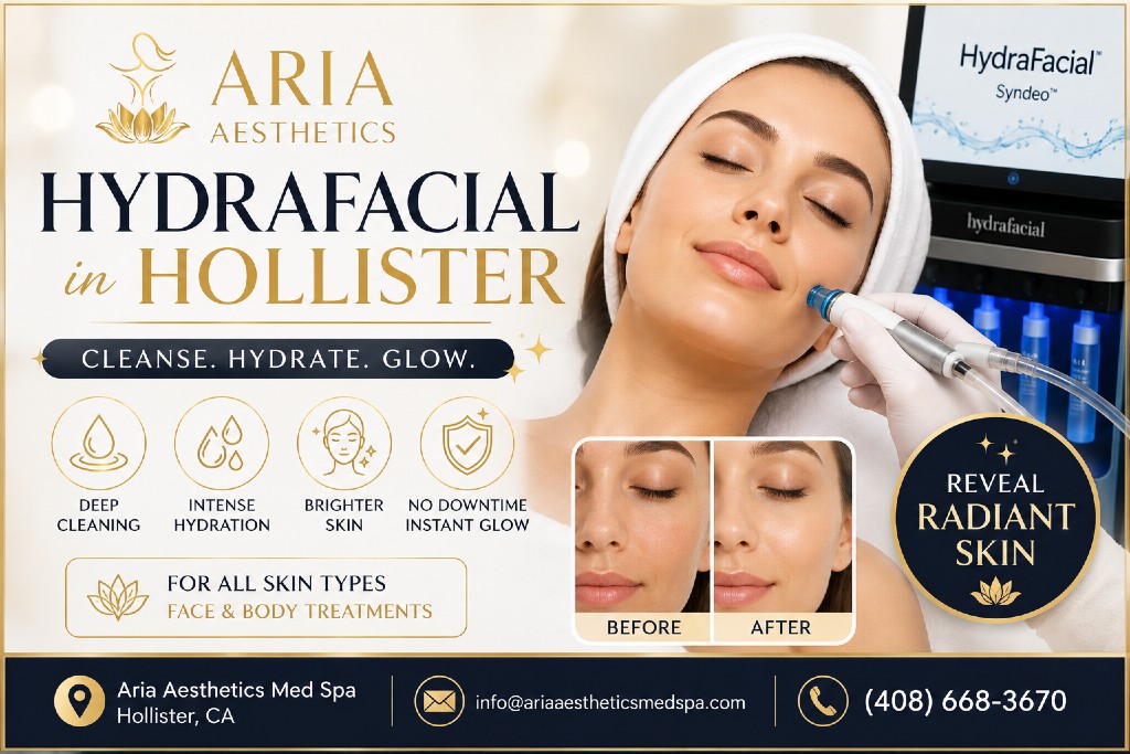 Hydrafacial in Hollister for Clearer and Softer Skin Today