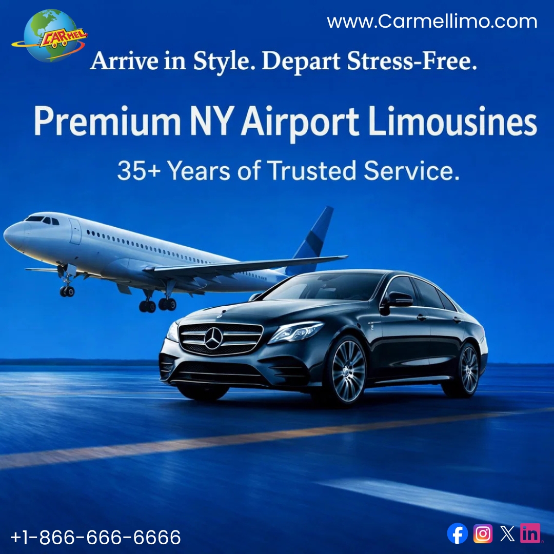 New York Airport Limo Service: Why Carmellimo Has Been NYC’s Trusted Choice for Over 36 Years
