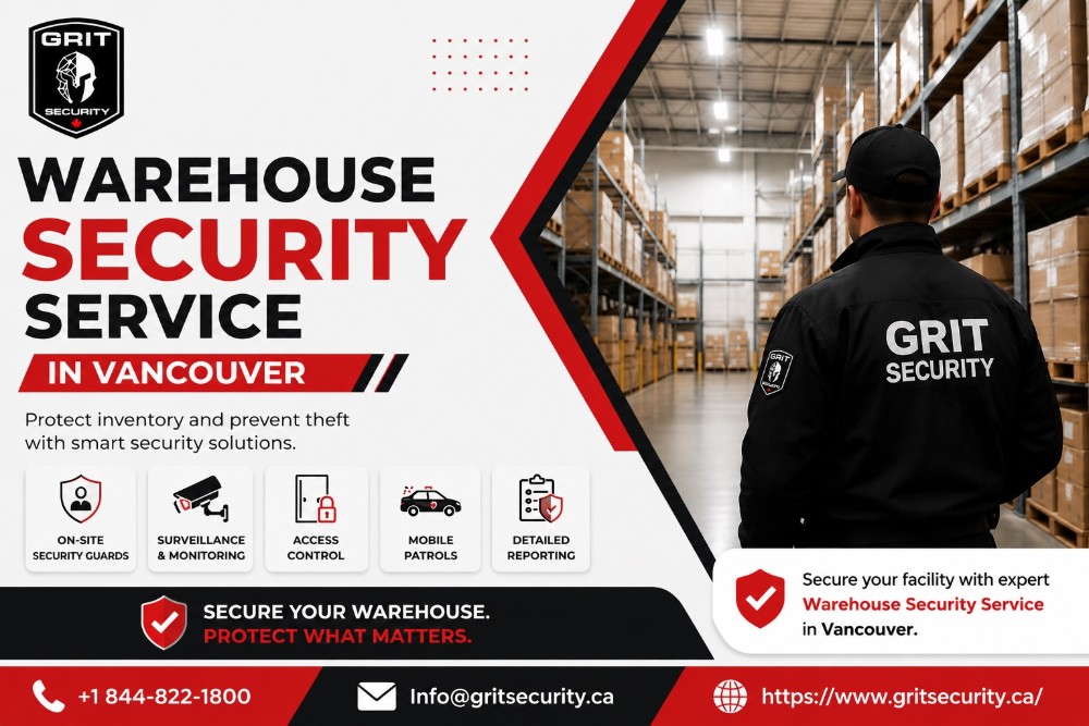 Warehouse Security Service in Vancouver for Businesses