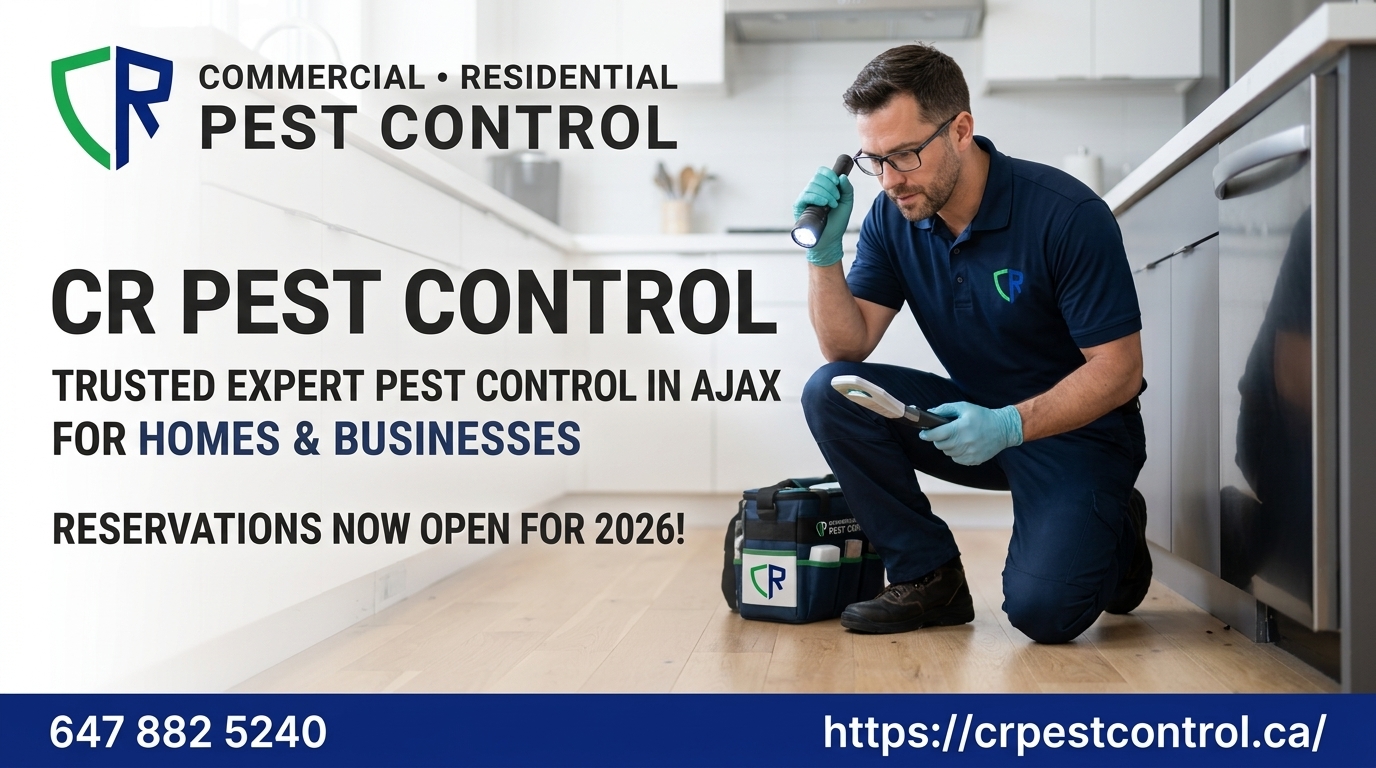 Trusted Expert Pest Control in Ajax for Homes & Businesses 2026