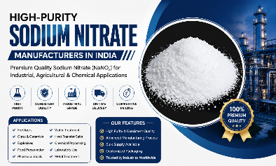 High-Purity Sodium Nitrate Manufacturers in India | Prime Industries