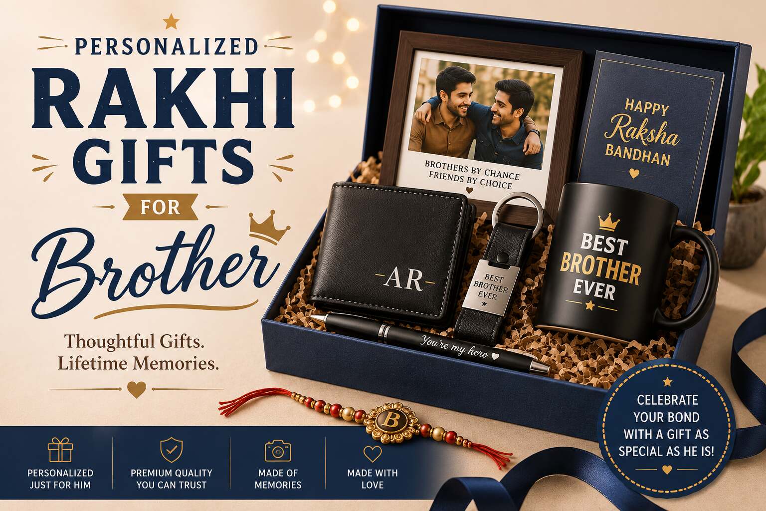 Complete Rakhi for Brothers Buying Guide: Styles, Materials, Trends & Gift Pairing Tips