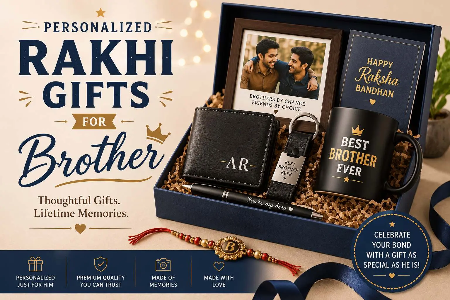 Complete Rakhi for Brothers Buying Guide: Styles, Materials, Trends & Gift Pairing Tips